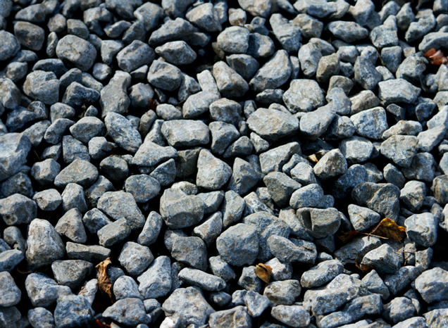 A pile of rocks that are very large and have little stones.